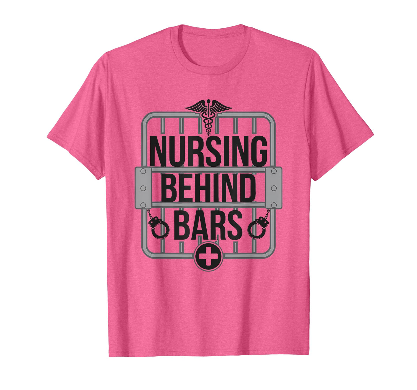 Nursing Behind Bars Correctional Jail Men Women T-Shirt