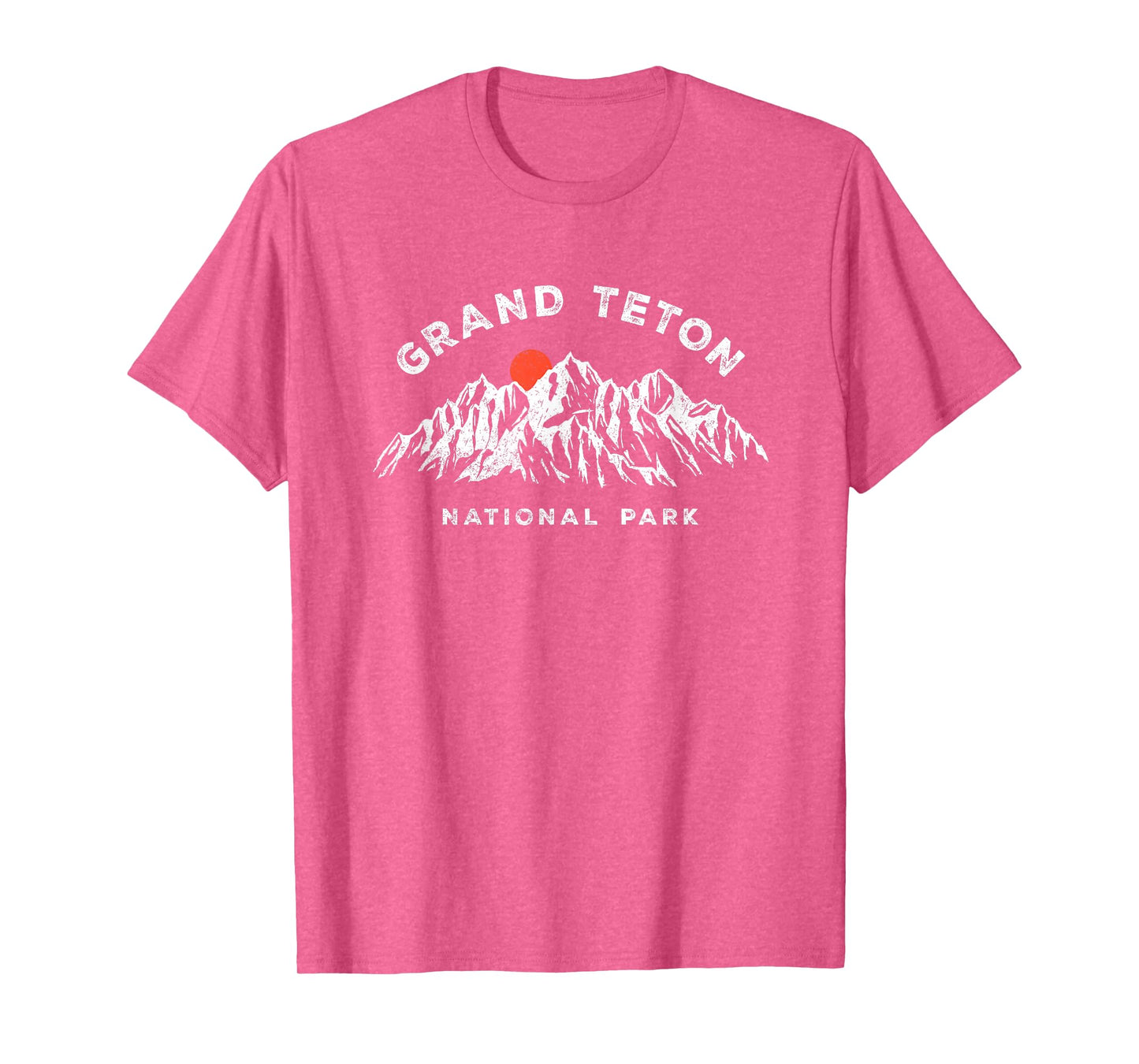 Grand Teton National Park Mountains Vintage Hiking Souvenir T-Shirt