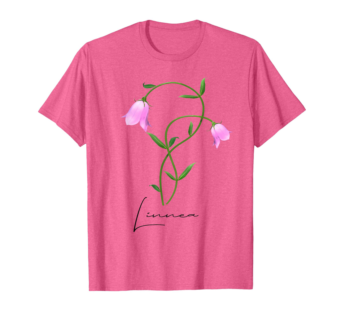 Linnea Flower Twinflower Wildflower Wild Flower Pink Flowers T-Shirt