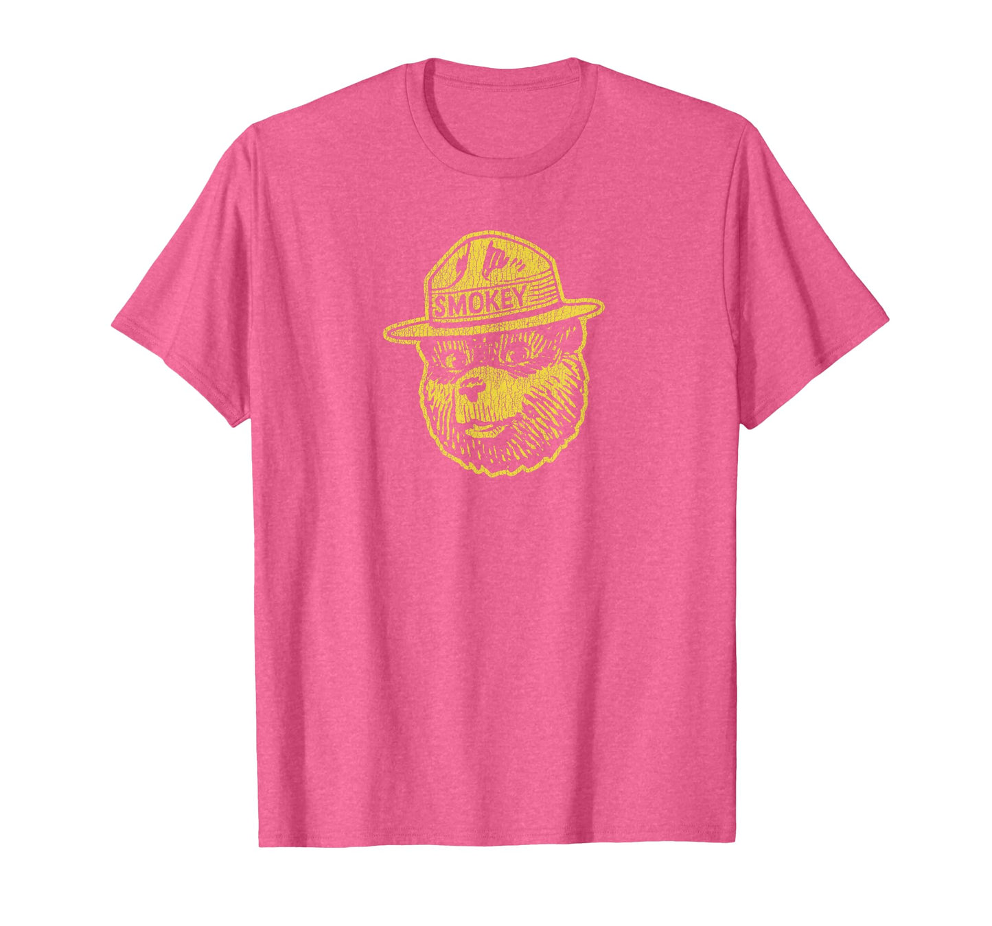 Smokey Bear Keep Our Forests Green & Growing! Distressed T-Shirt