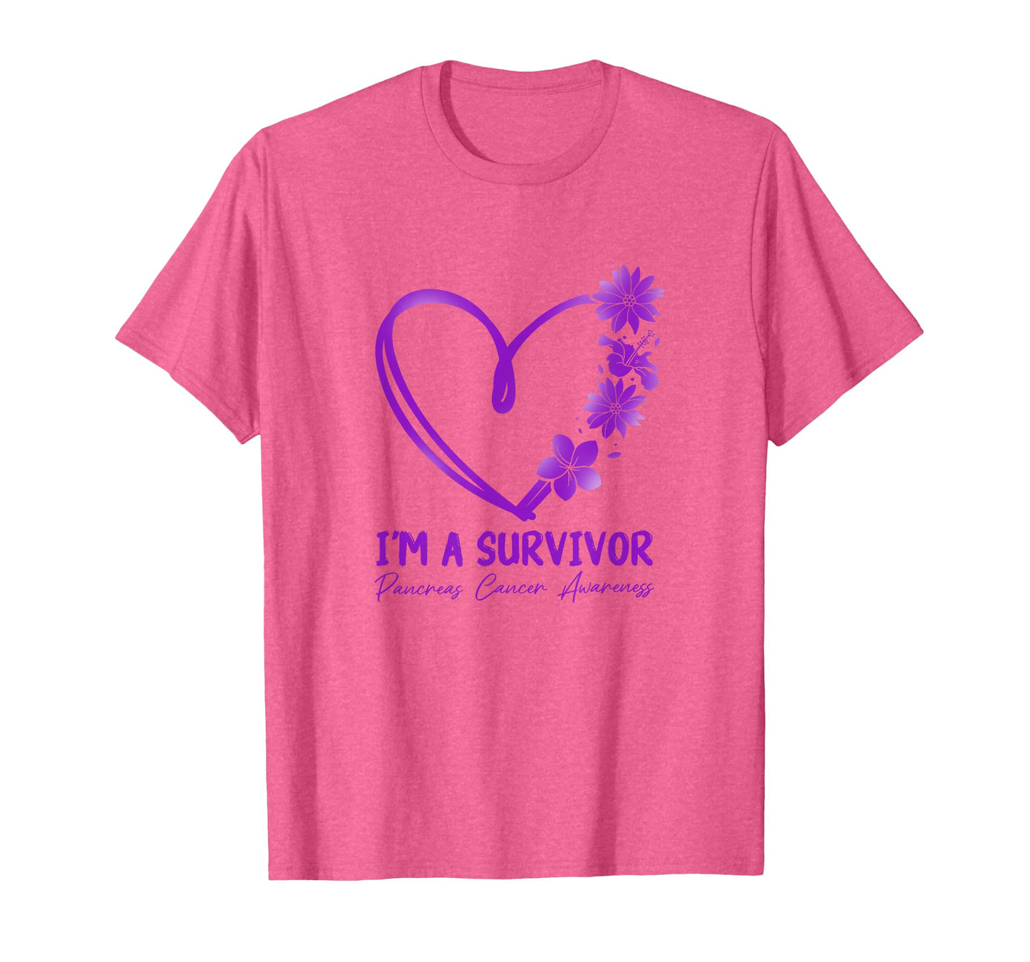 I am a Survivor. Pancreatic Cancer Awareness T-Shirt
