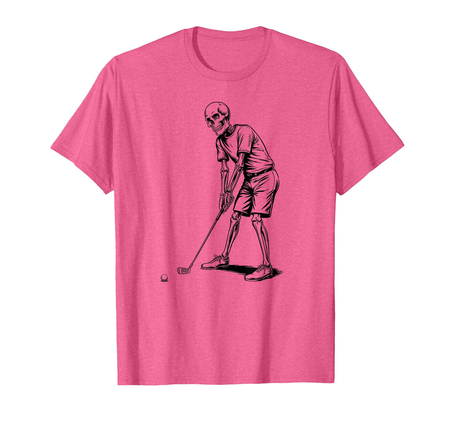 Funny Skeleton Golfer Design for Retired Golf Lovers T-Shirt