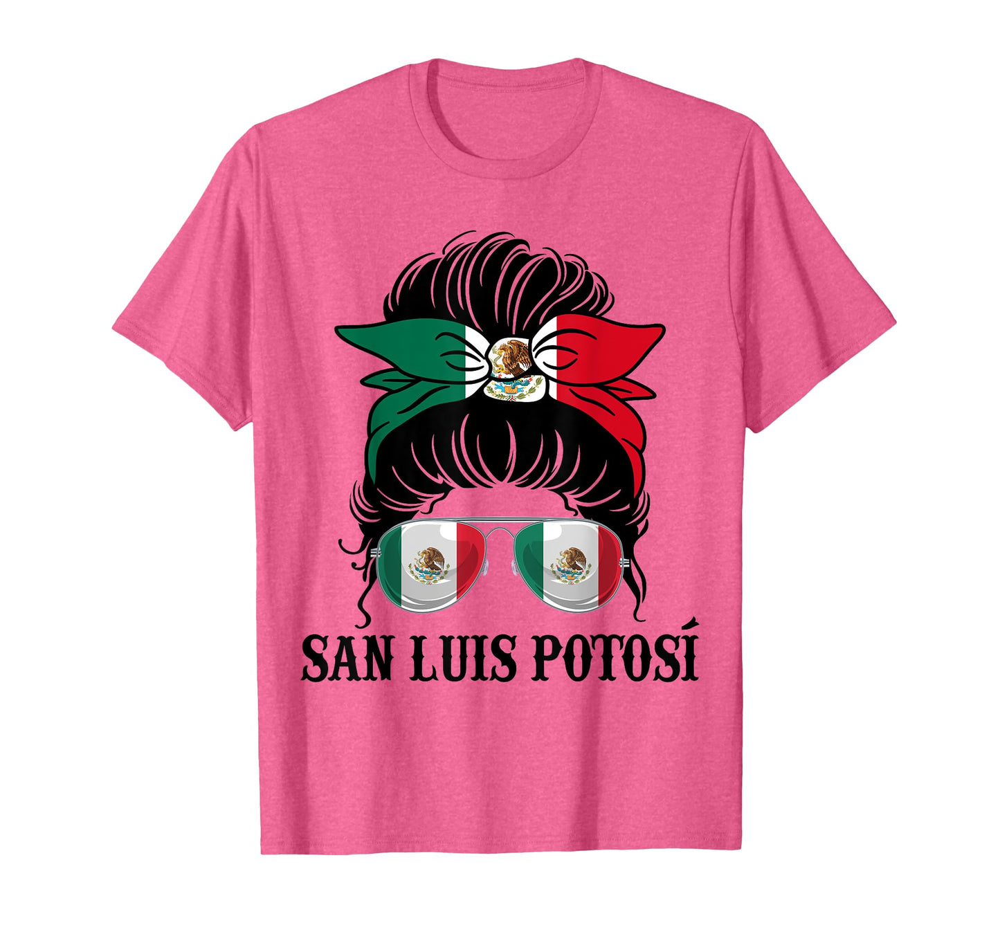San Luis Potosi Mexico Pride Mexican Flag State T-Shirt