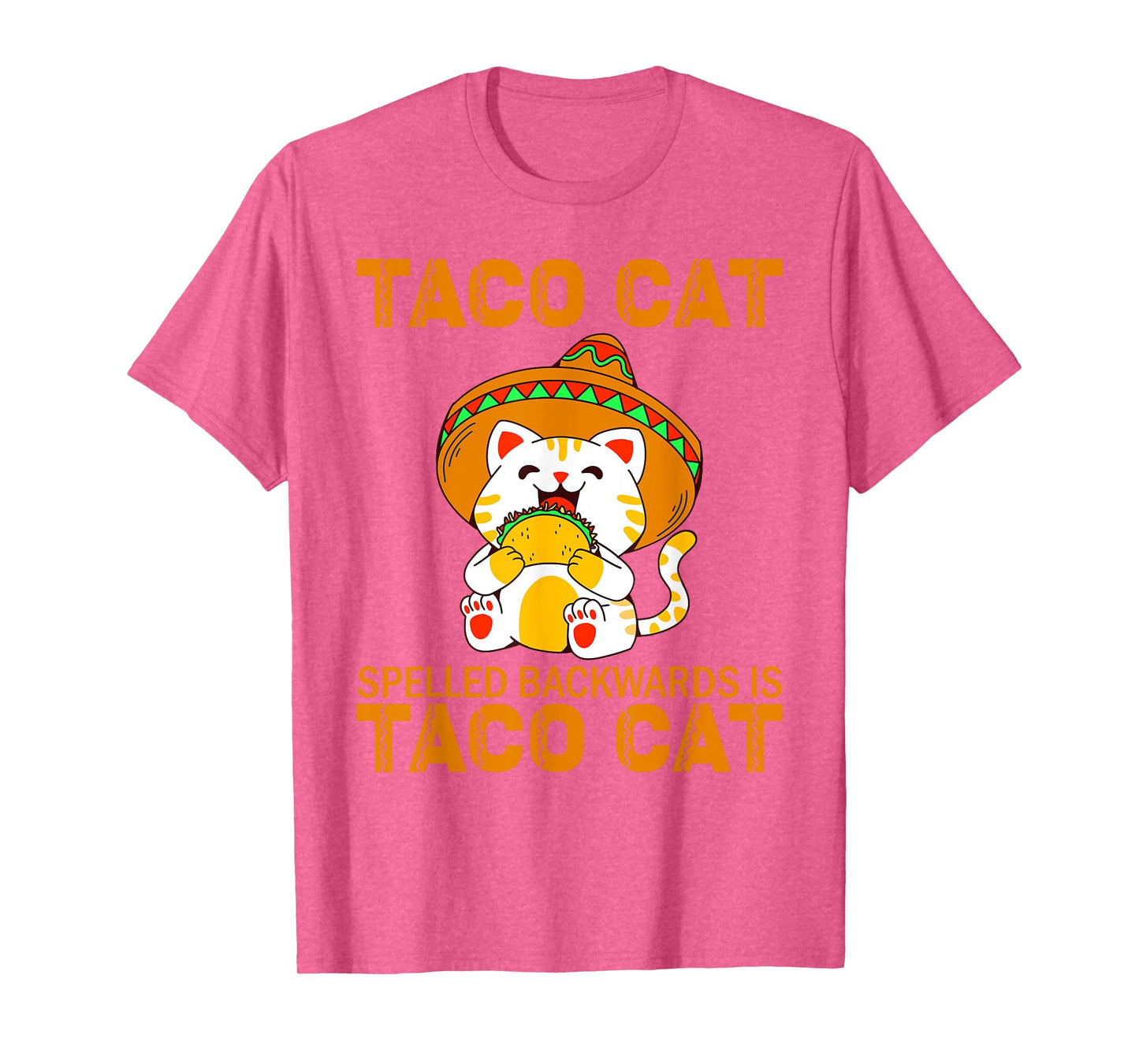 TacoCat for Kids Taco Cat Cinco de Mayo TacoCat Kids Cat T-Shirt