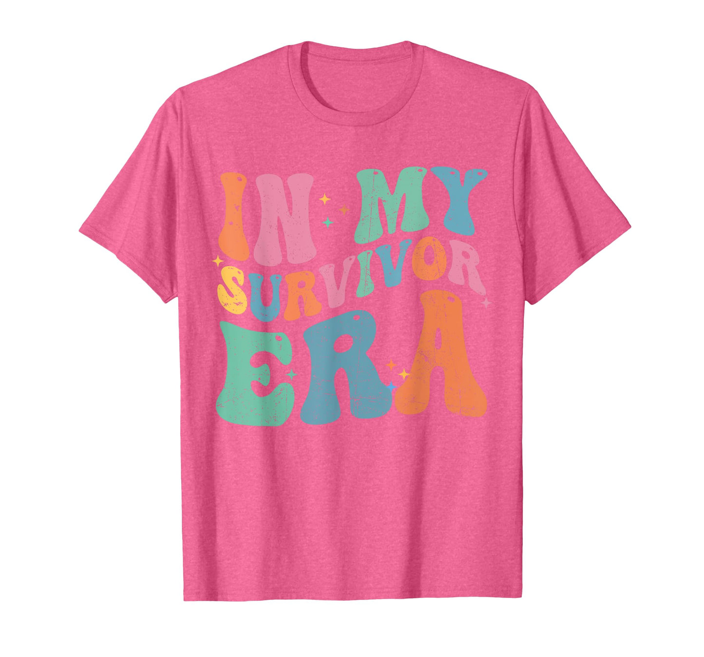 In My Survivor Era, Cancer Women Breast Cancer T-Shirt