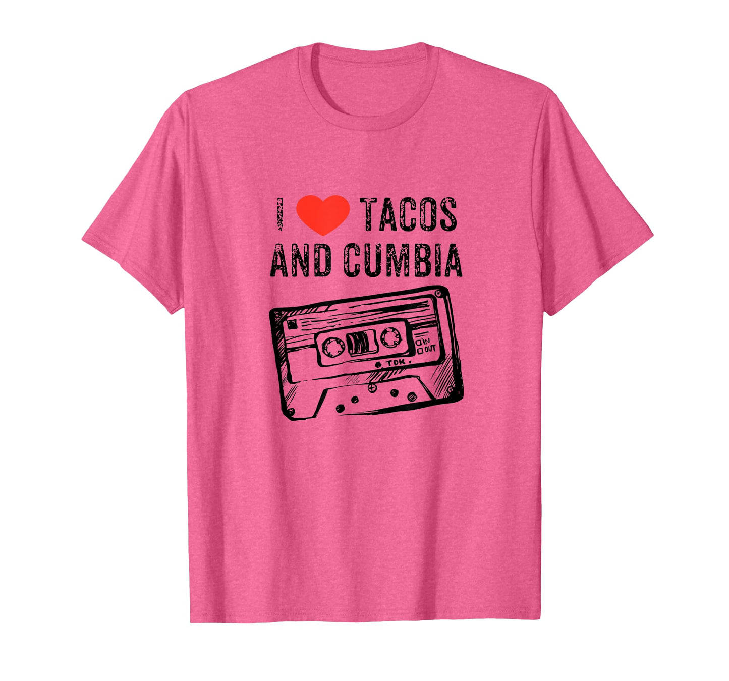 I love Tacos and Cumbia T Shirt Men's Women's Tee T-Shirt