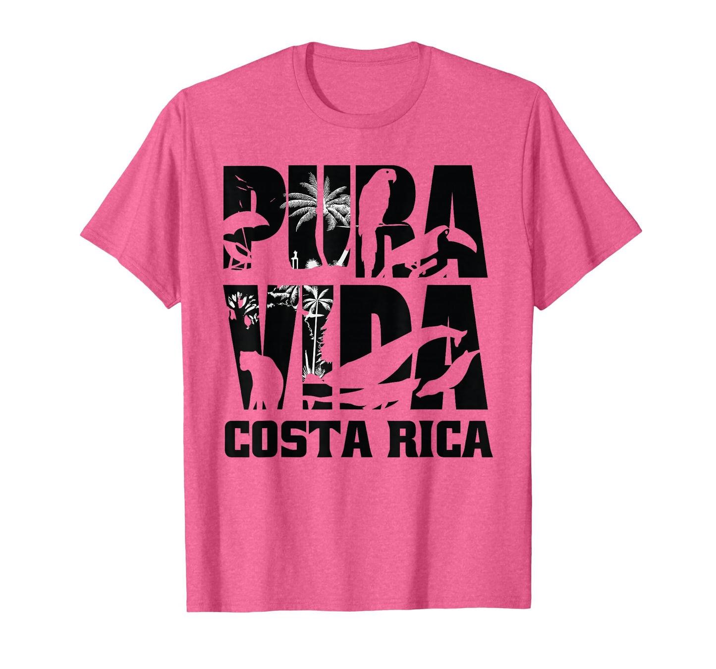 Costa Rica Pura Vida Shirt Animals Nature Pura Vida T-Shirt