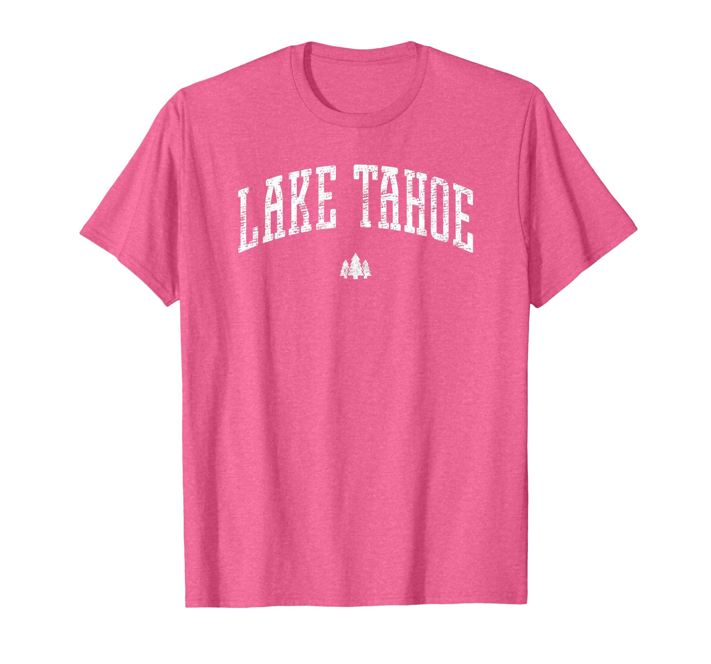 Lake Tahoe Vintage Tree Icon T-Shirt