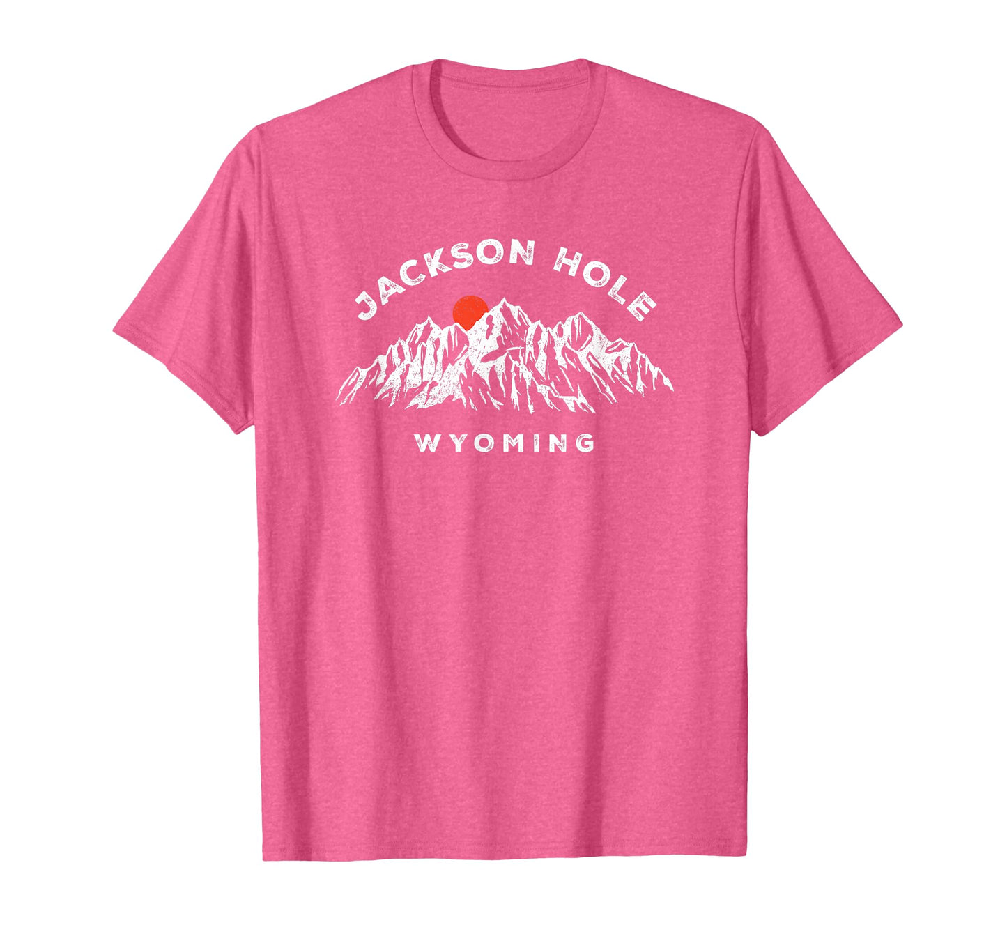 Jackson Hole Wyoming Mountains Vintage Hiking Souvenir T-Shirt