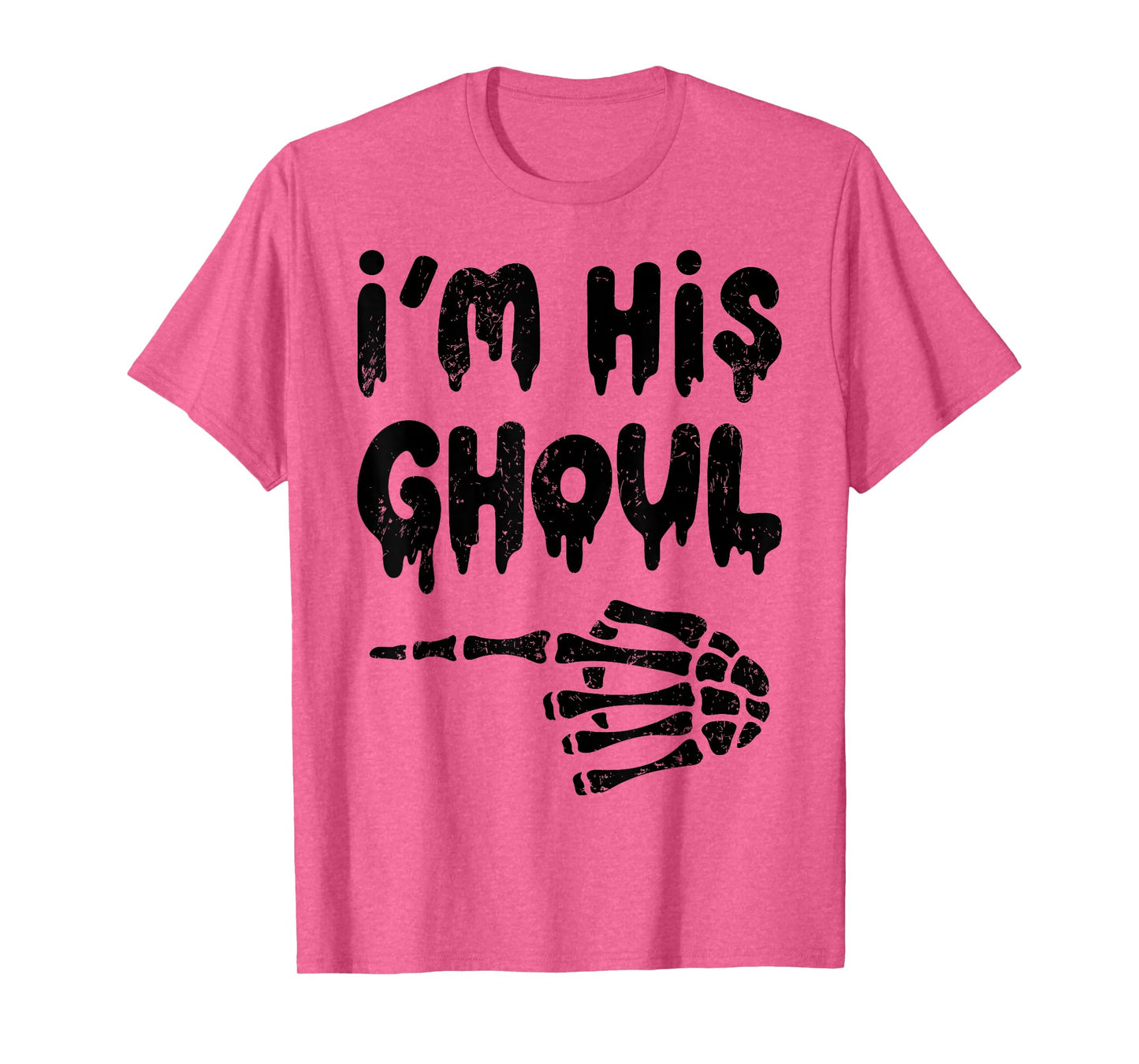 I’m His Ghoul I’m Her Boo Funny Halloween Matching Couples T-Shirt