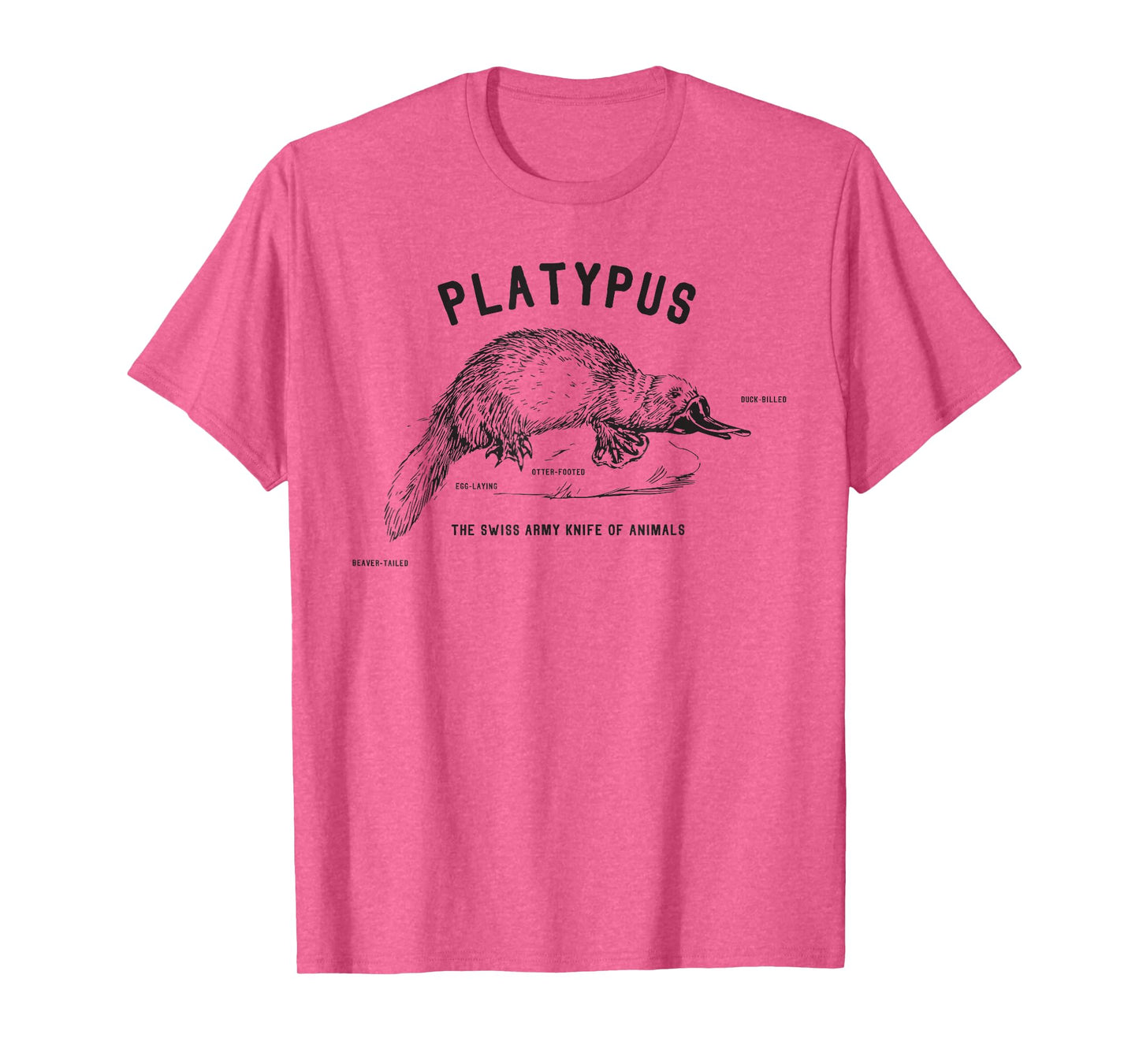 Platypus Swiss Army Knife of Animals T-Shirt - Funny Gift T-Shirt