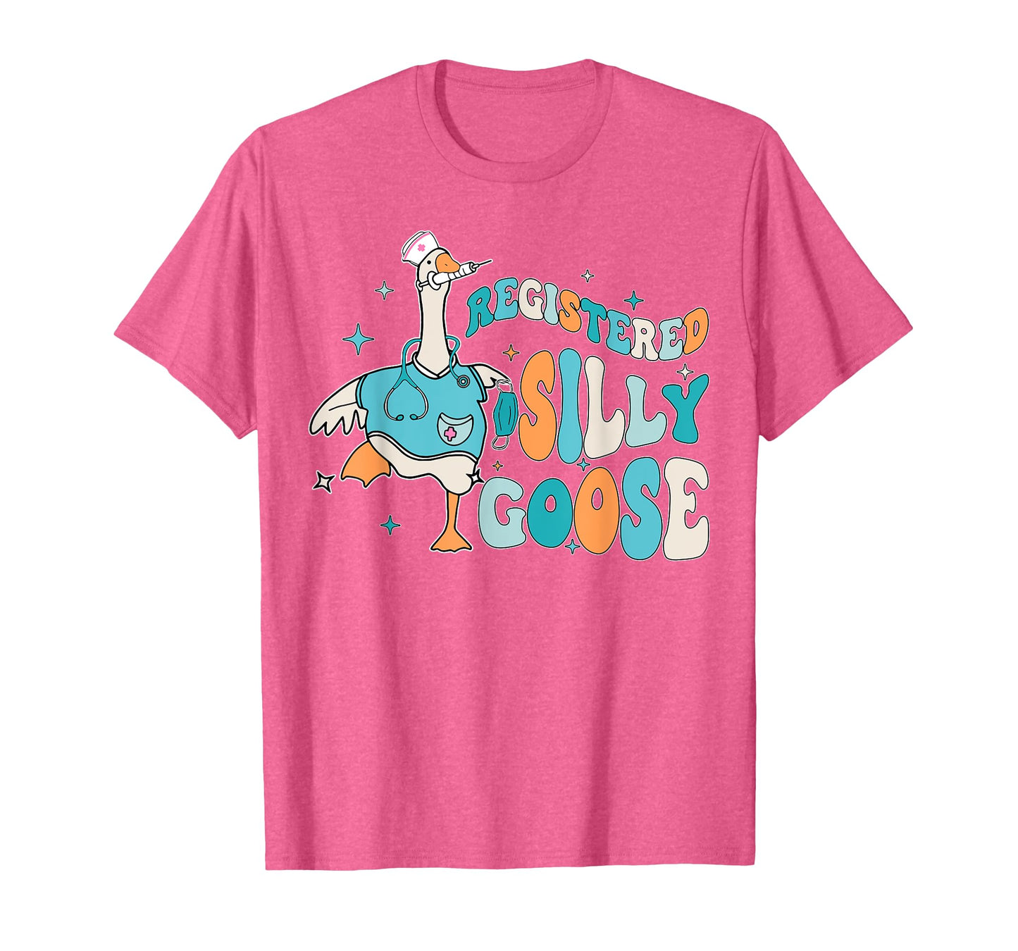 Registered Goose Nurse Funny RN Nurse Nursing T-Shirt