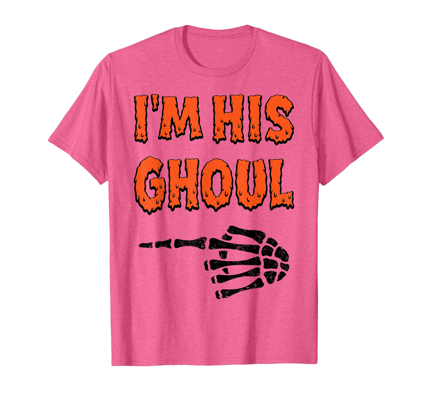 I’m His Ghoul I’m Her Boo Funny Halloween Matching Couples T-Shirt