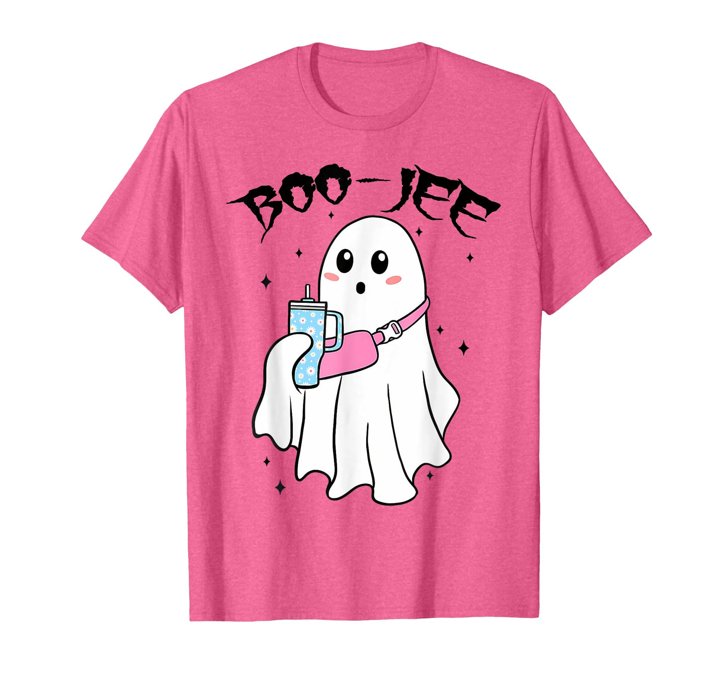 Cute Boo Ghost Spooky Funny Halloween Costume Boujee Boo JEE T-Shirt