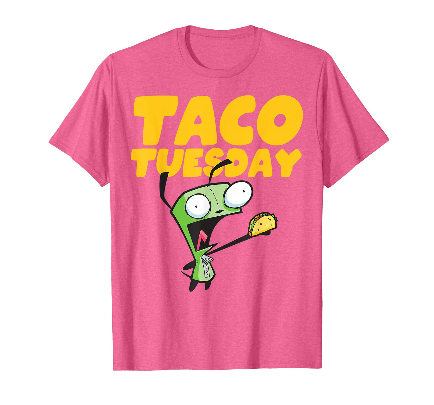 Invader Zim Gir Taco Tuesday! Portrait T-Shirt