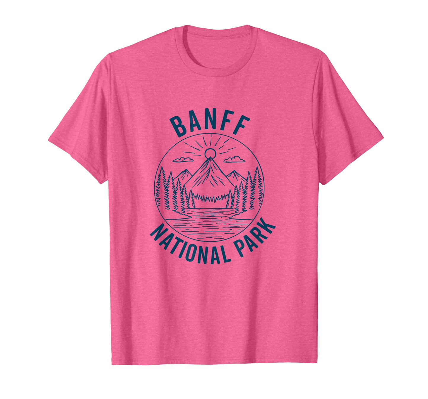 banff souvenir reminder Canadian national park men women T-Shirt