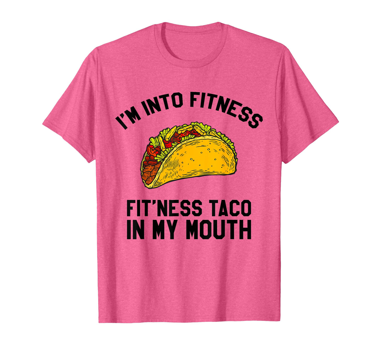 Mens Fitness Taco Funny Mexican Gym T-Shirt for Taco Lovers T-Shirt