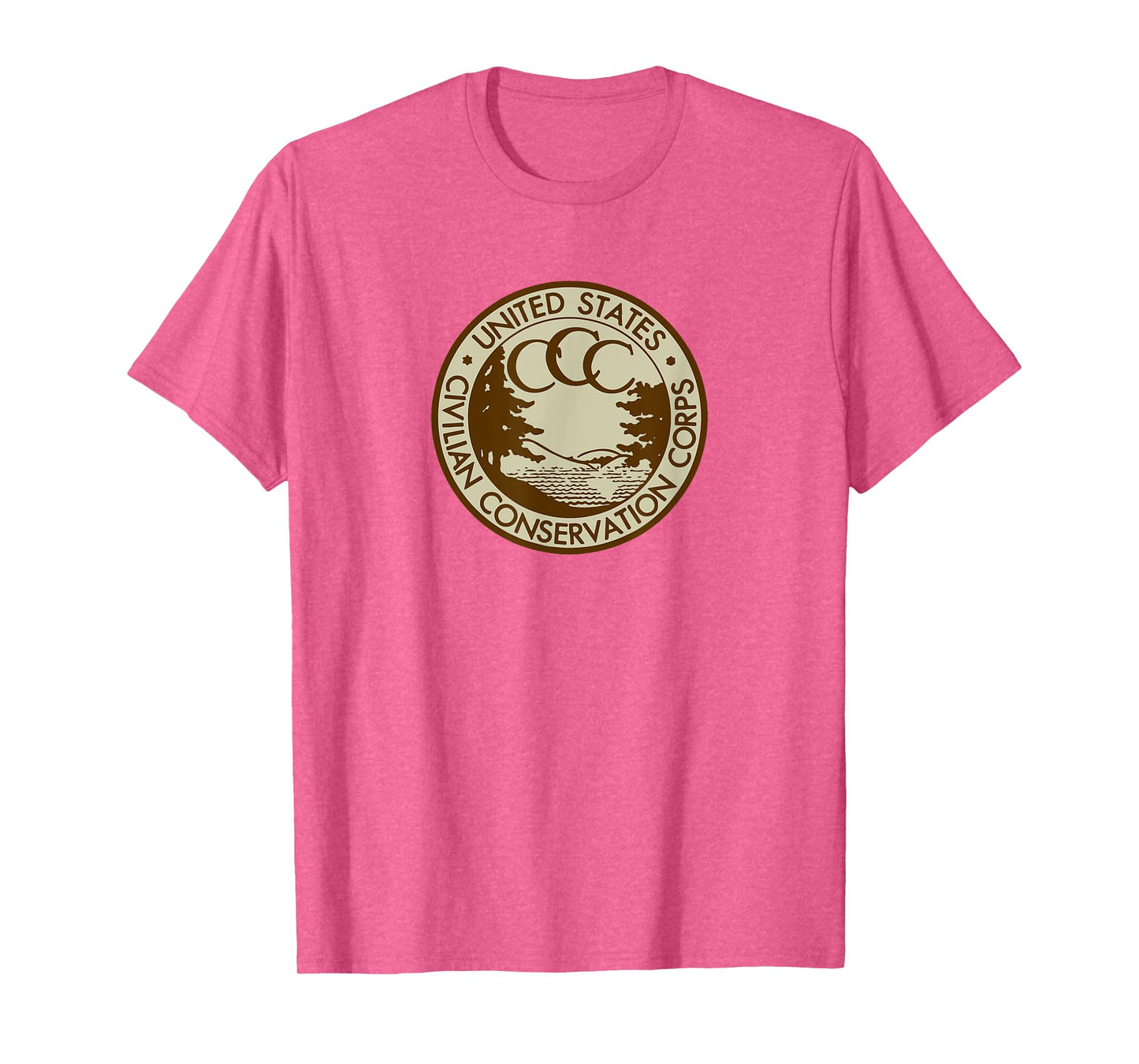 Civilian Conservation Corps CCC Logo Retro Outdoors 1930s T-Shirt