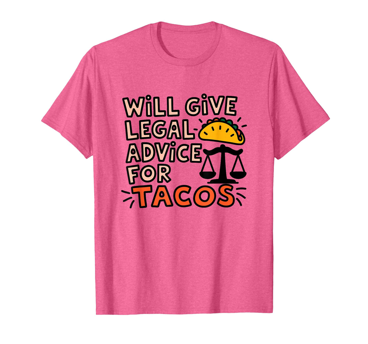 Law Student Taco Meme Humor T-Shirt