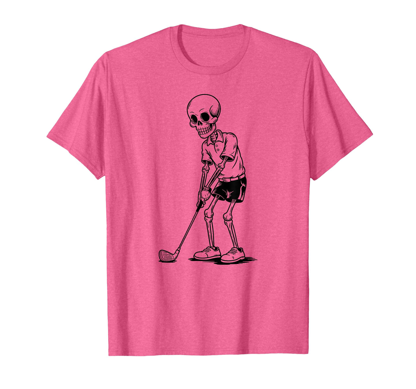 Funny Skeleton Golfer Design for Retired Golf Lovers T-Shirt