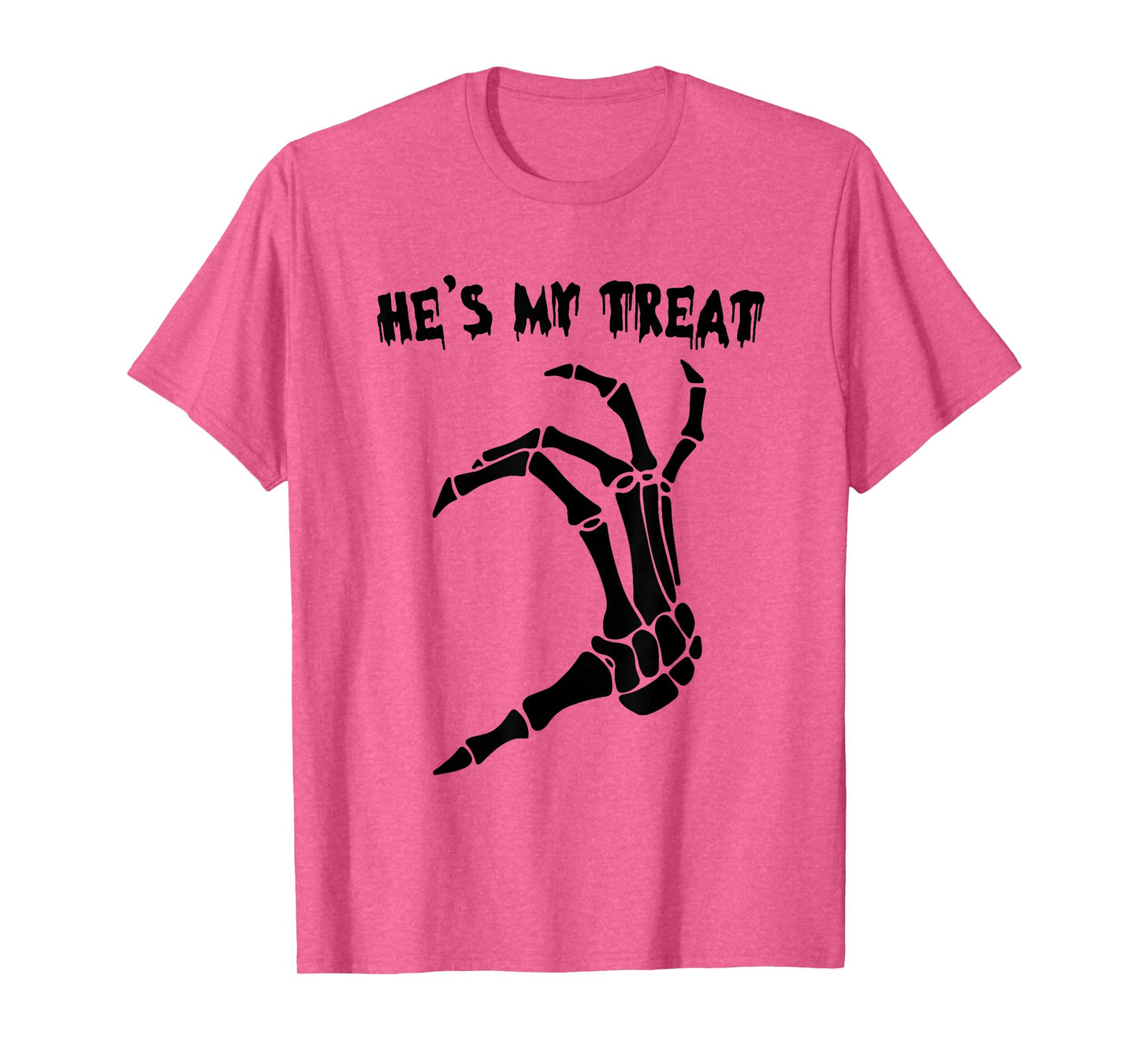 He’s My Treat Matching Couple Halloween Costume Girlfriend T-Shirt