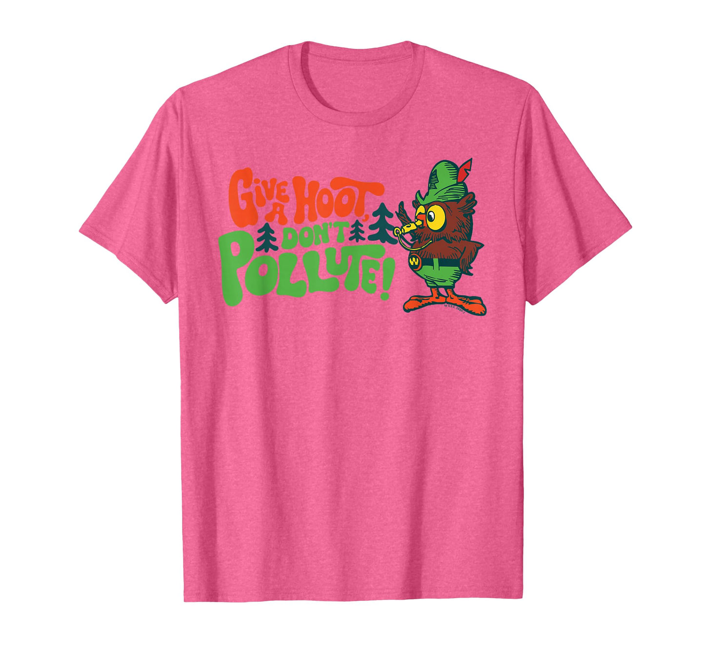 Woodsy Owl Give A Hoot Don't Pollute Classic Conservation T-Shirt