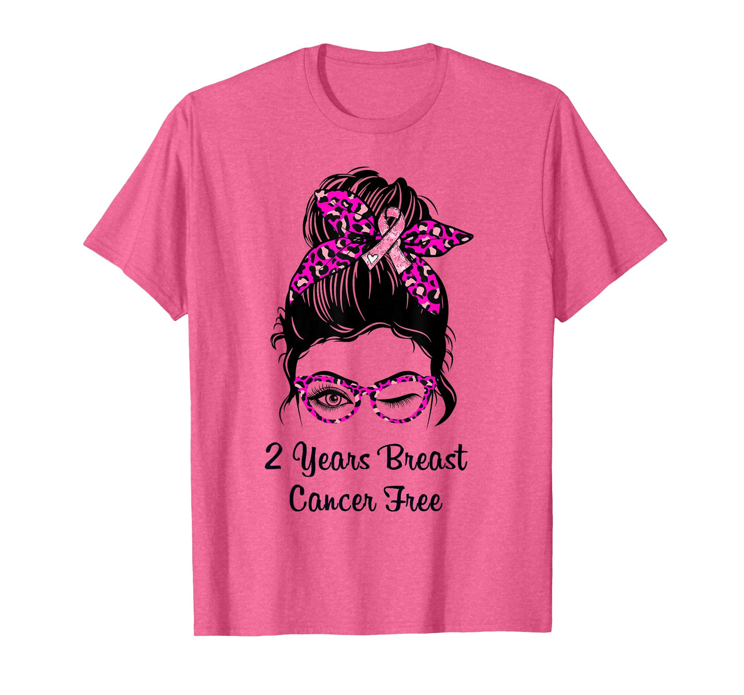 2 Years Breast Cancer Free Survivor T-Shirt