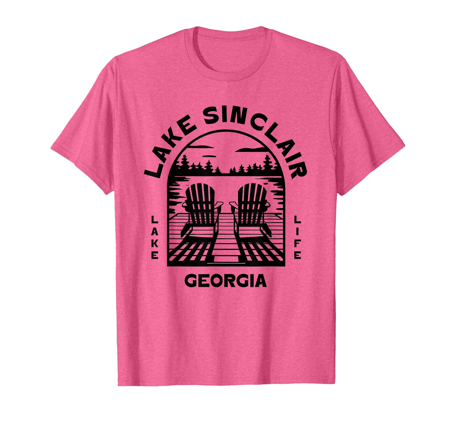 Lake Sinclair Georgia Outdoors Vintage T-Shirt