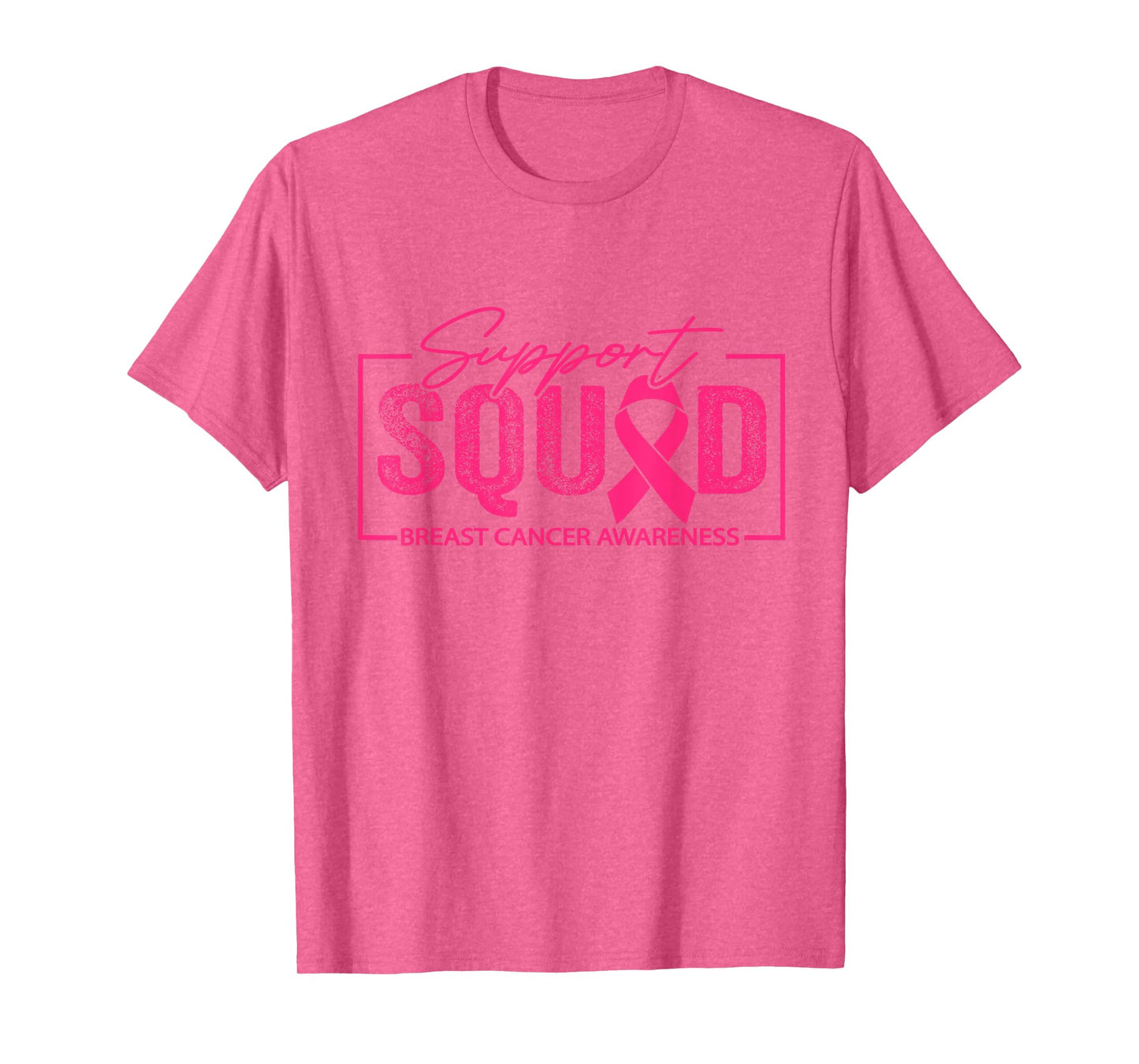 breast cancer warrior support squad breast cancer awareness T-Shirt