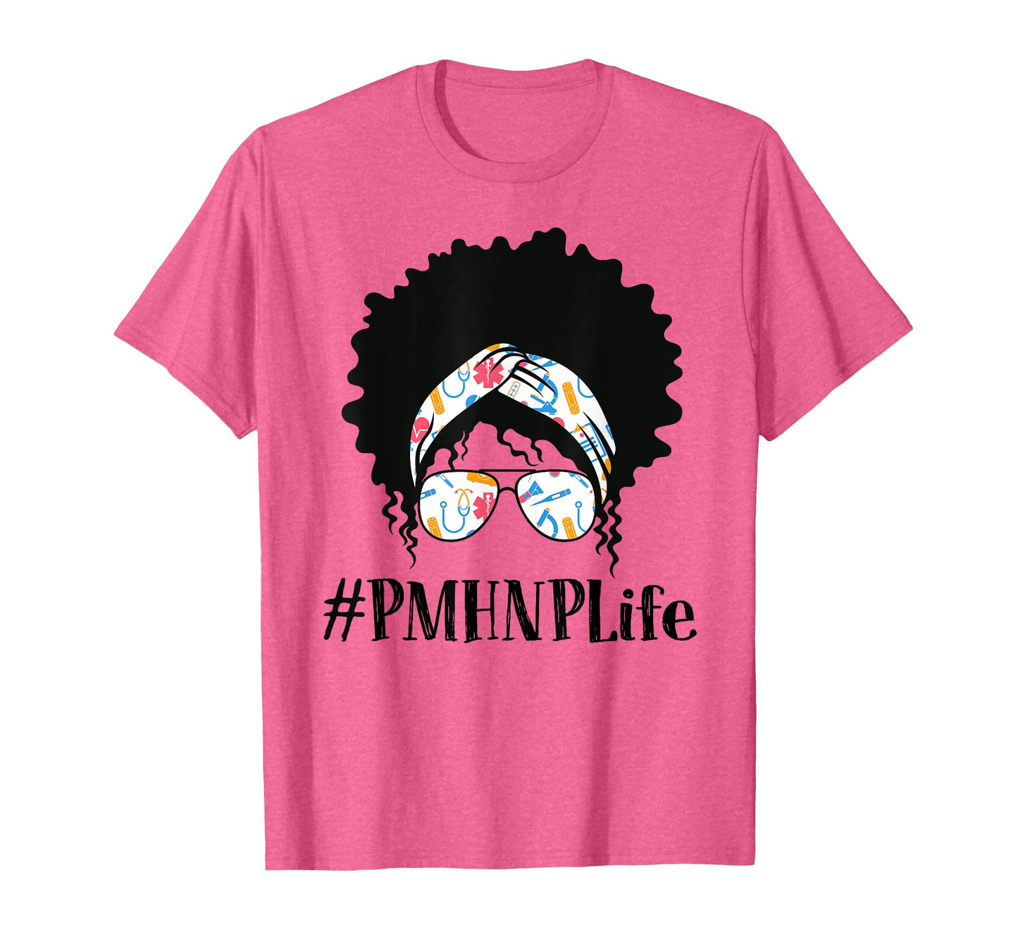 PMHNP Psychiatric Mental Health Nurse Practitioner Black T-Shirt