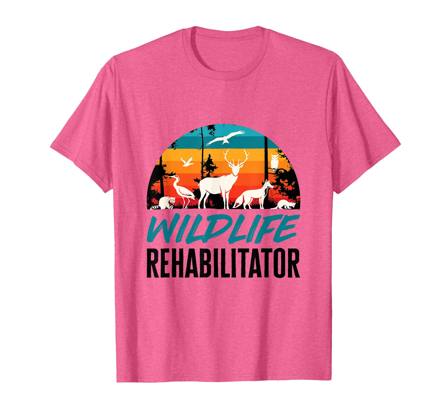 Wildlife Rehabilitator Animal Rehab Rehabilitation Rescue T-Shirt