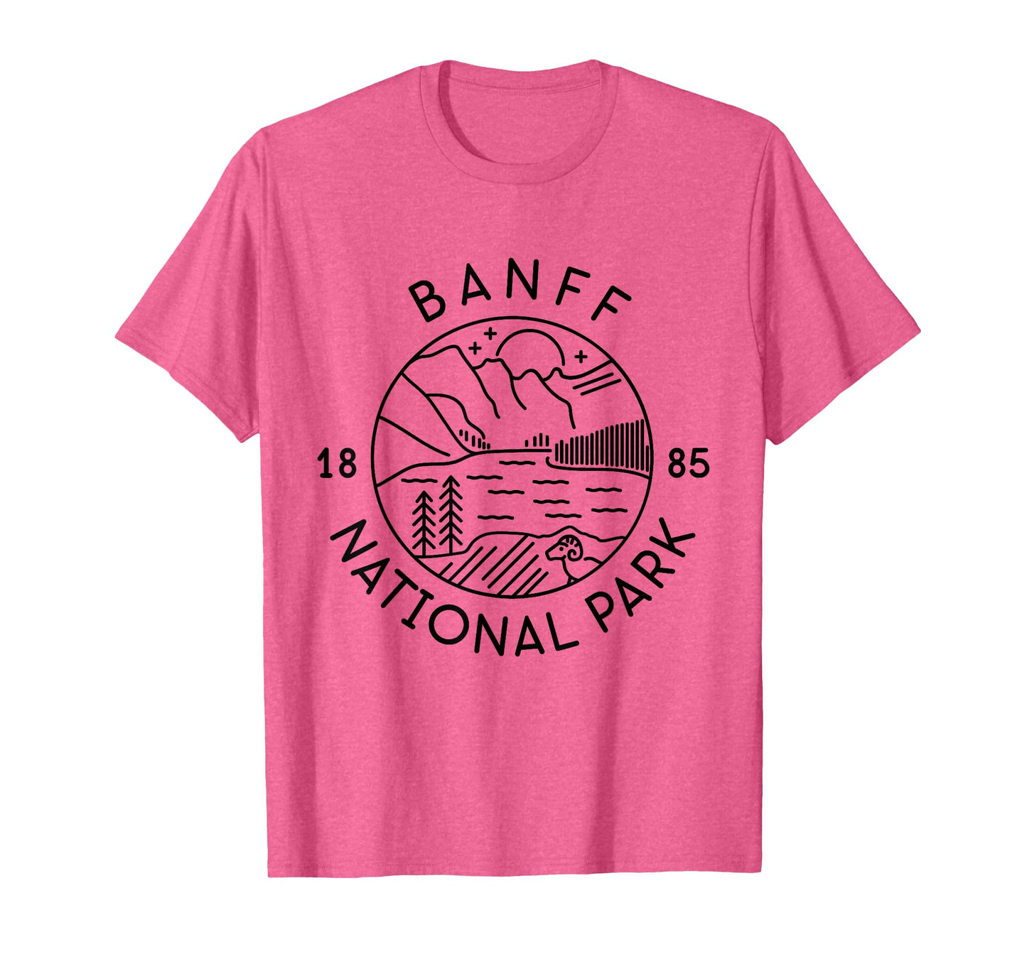 Banff National Park 1885 Alberta T-Shirt