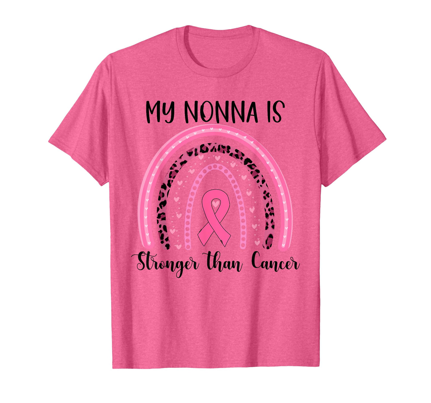 My Nonna is stronger than cancer breast cancer awareness T-Shirt