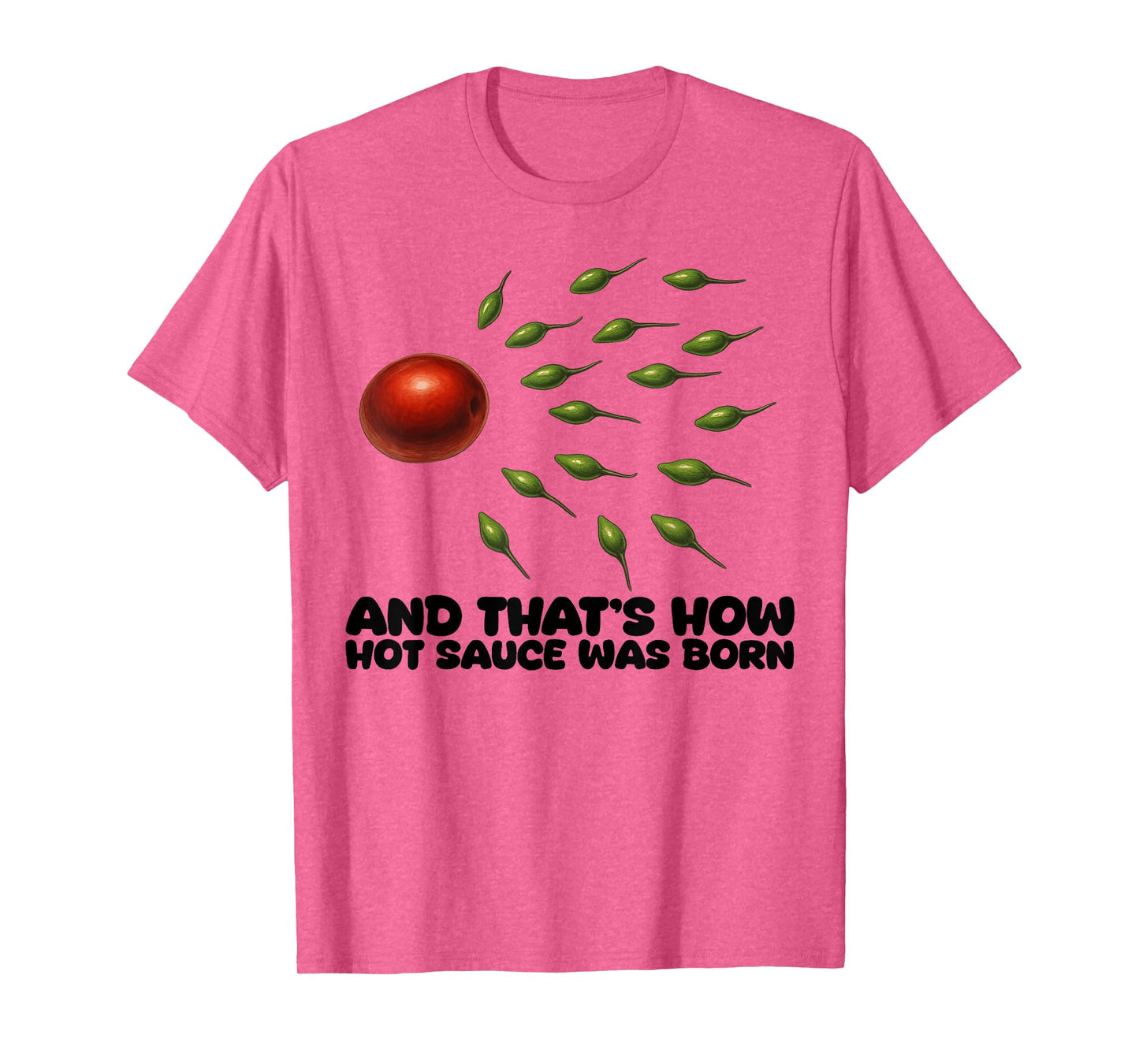 Guac How It was Born Avocado Salsa Spicy Humor T-Shirt