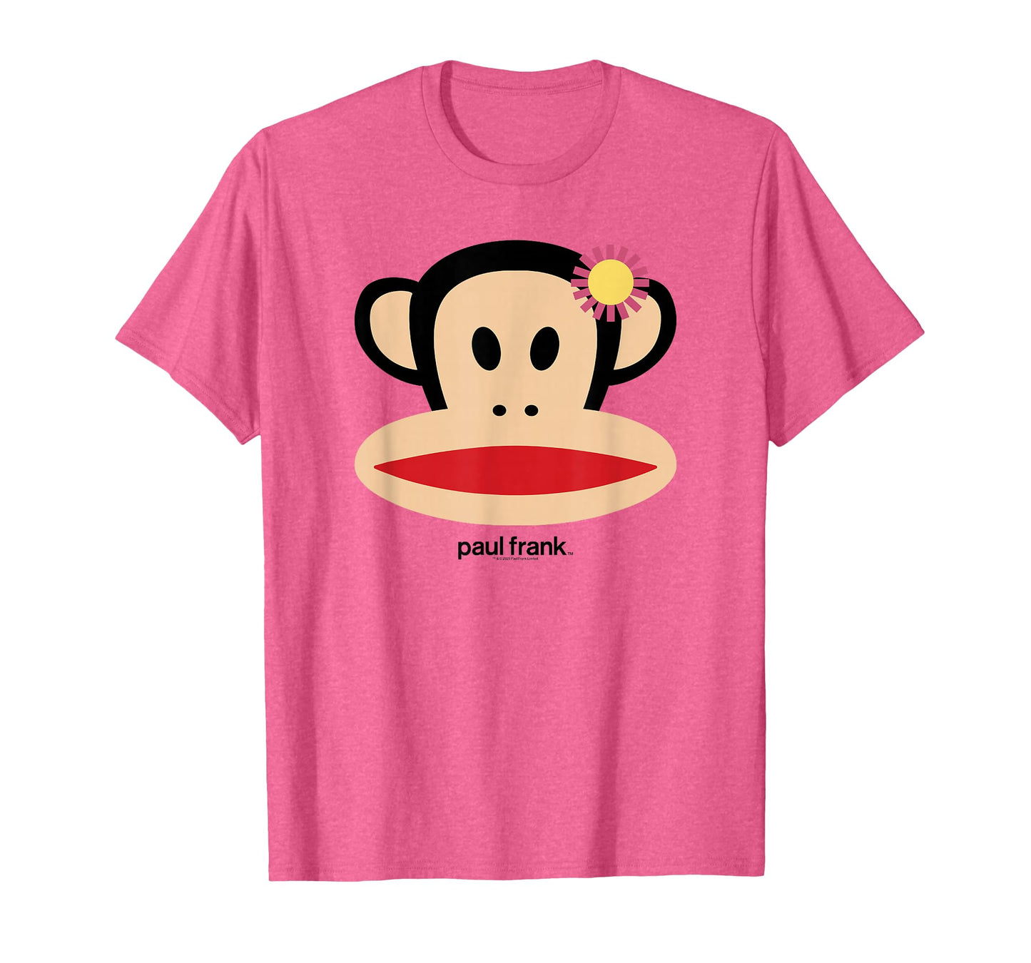 Paul Frank Spring Time Julius Flower Decor Face Portrait T-Shirt