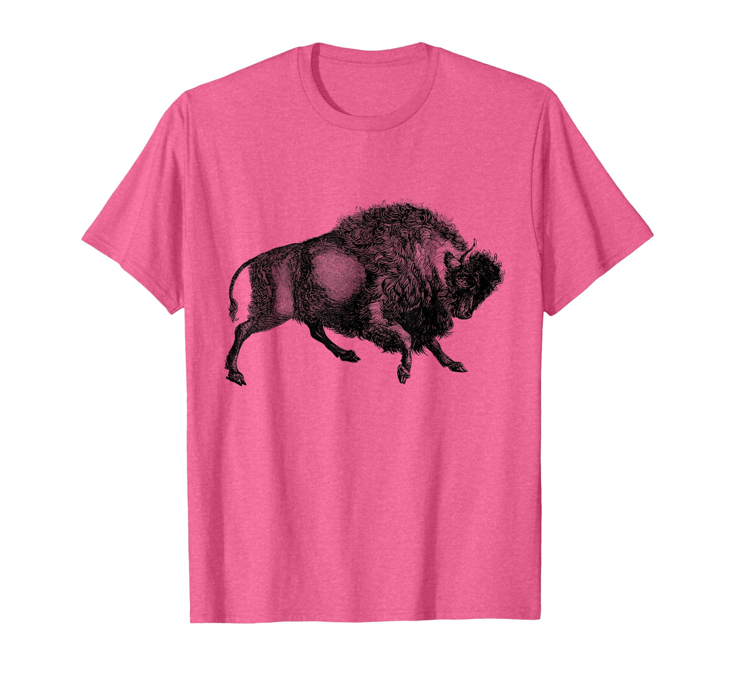Buffalo T Shirt American Bison Classic Vintage Tee T-Shirt
