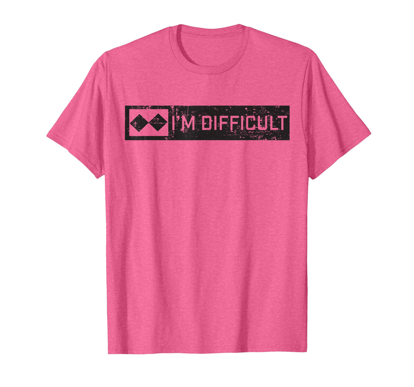 Black Diamond Ski Snowboard Shirt - I'm Difficult T-Shirt