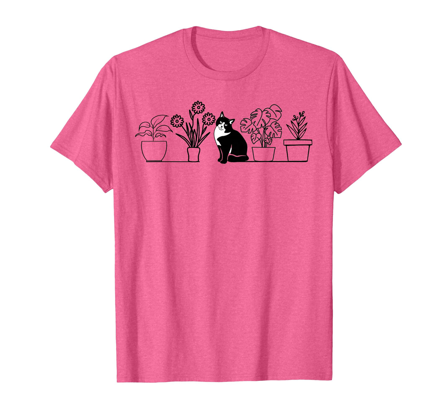 Plants Cats - Cats And Potted Plants T-Shirt