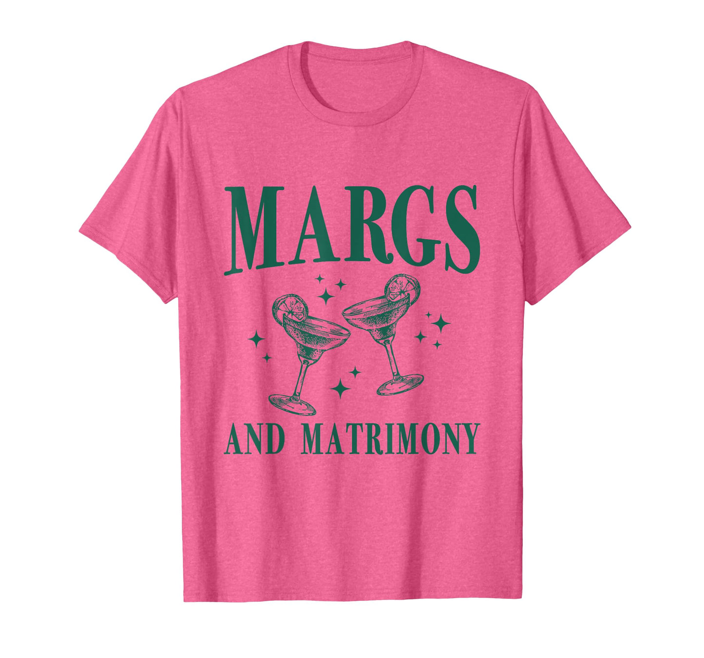 Margs and Matrimony Bachelorette Party Margarita Bach T-Shirt