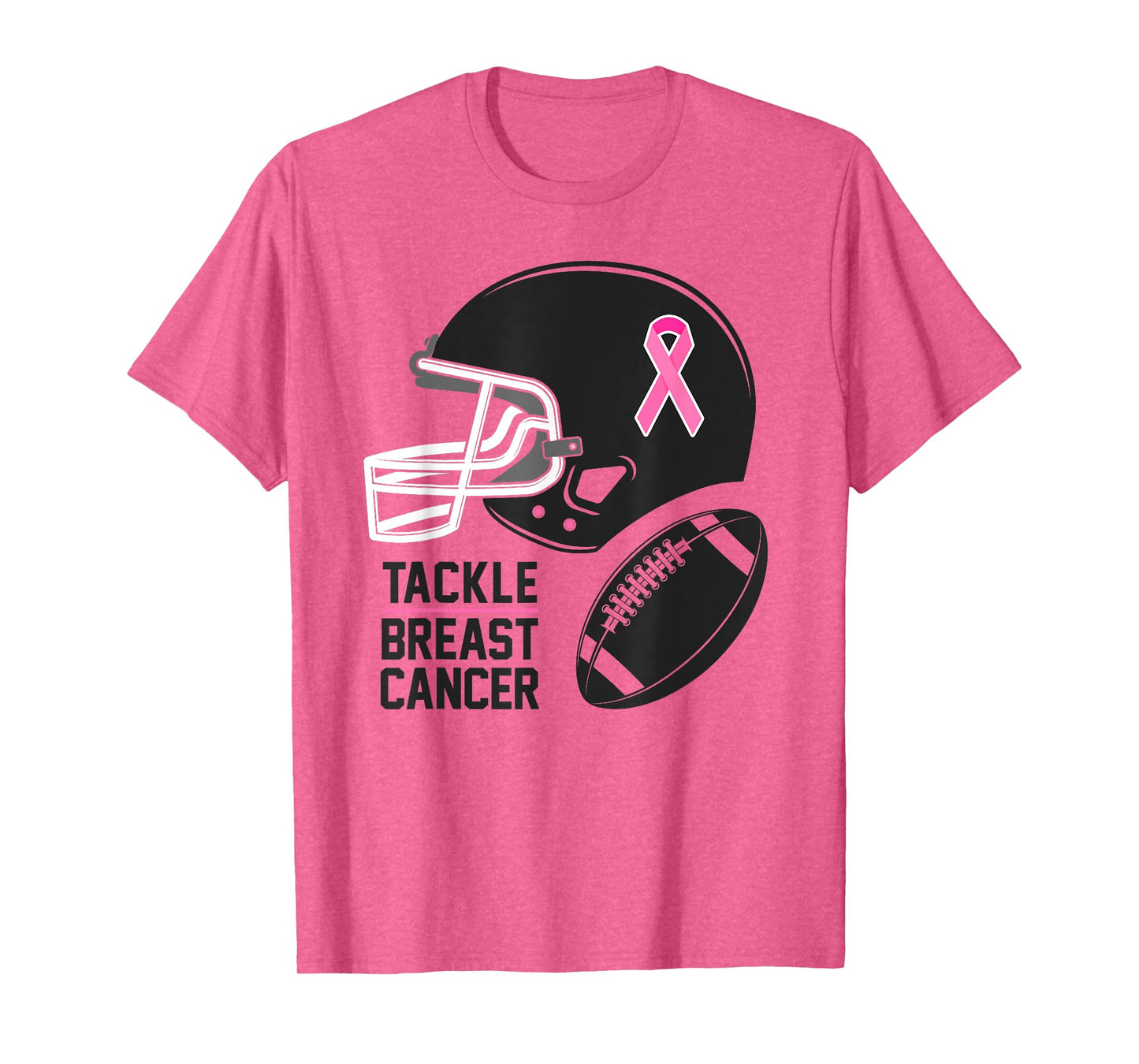 Tackle Breast Cancer Shirt Football Breast Cancer Awareness T-Shirt