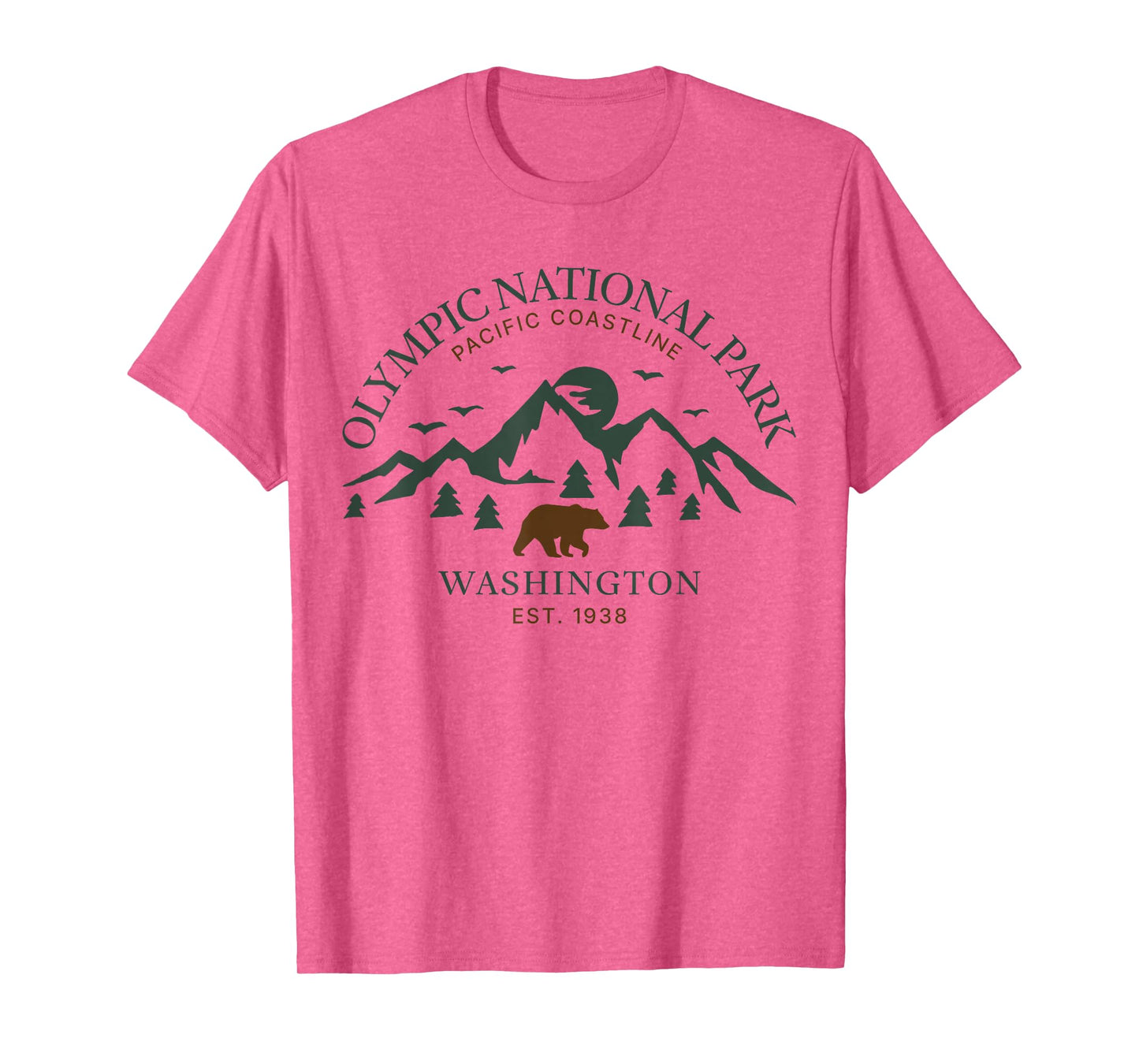 Olympic National Park Washington Mountains T-Shirt
