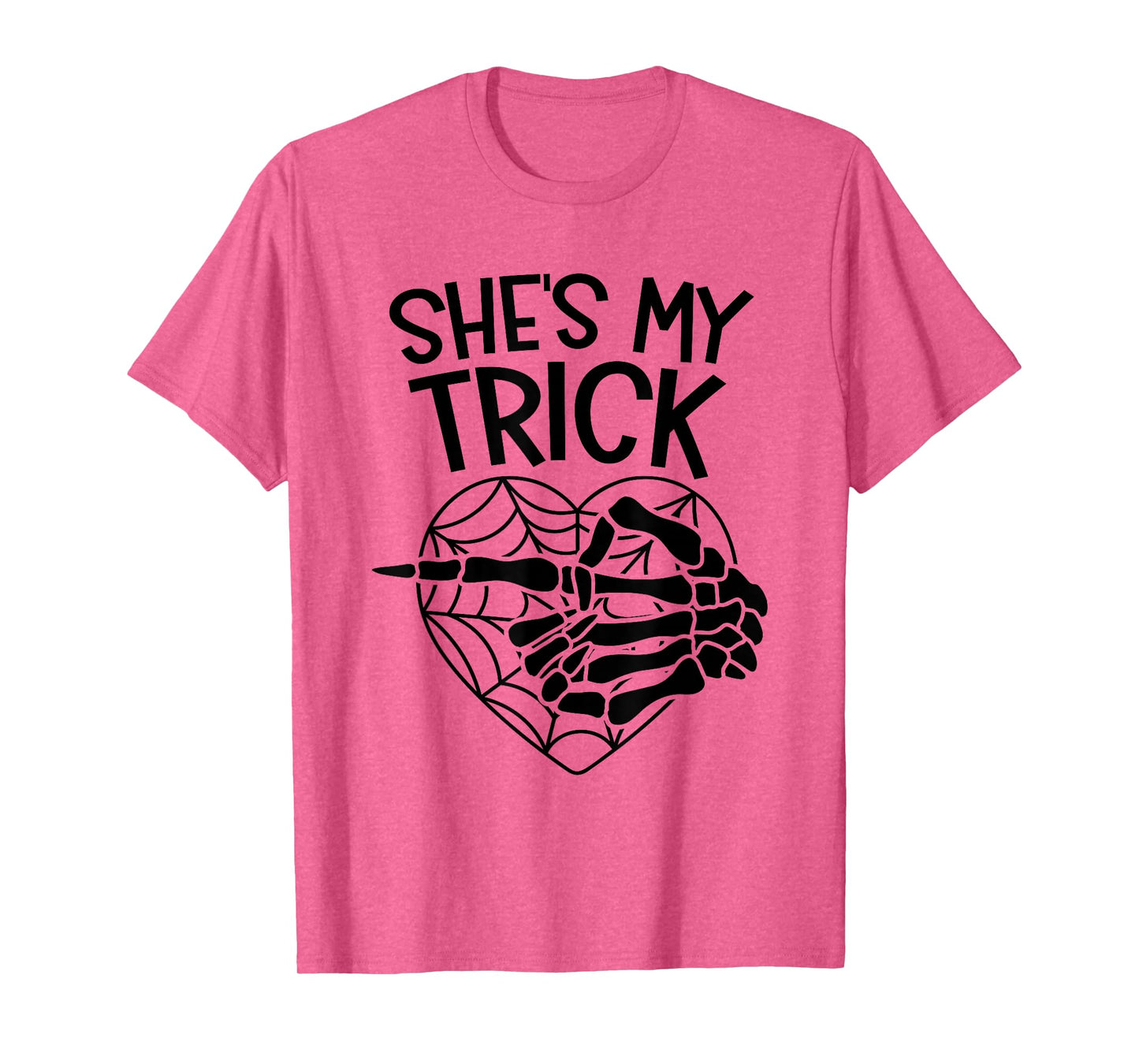 She’s My Trick Matching Couple Halloween Costume Boyfriend T-Shirt