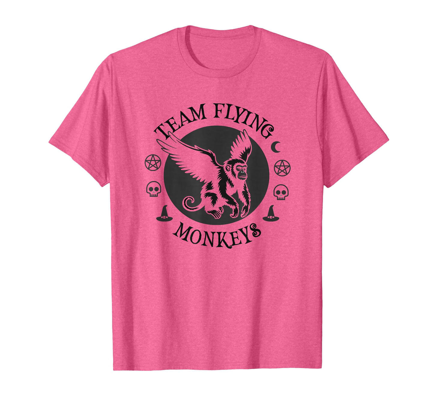 Cute Introvert Team Flying Monkeys Witch Spooky Wizard T-Shirt