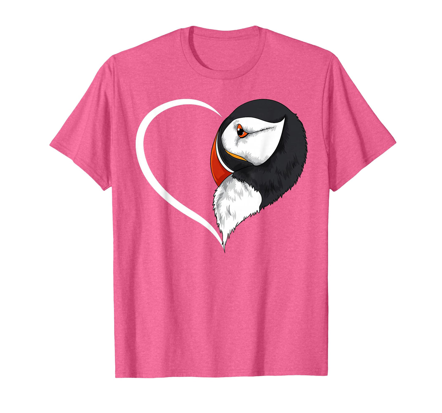 Puffin Shirts For Women Girls Kids Heart Cute Puffin T-Shirt
