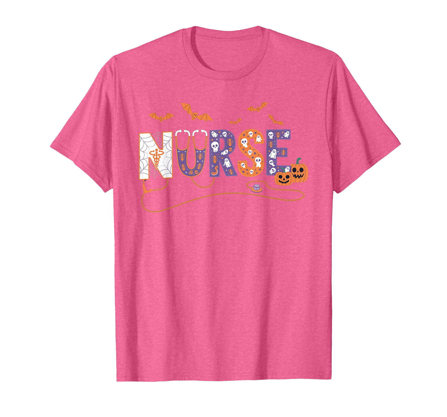 Nurse Halloween Costume Nursing Costume Scrub Top Women Men T-Shirt