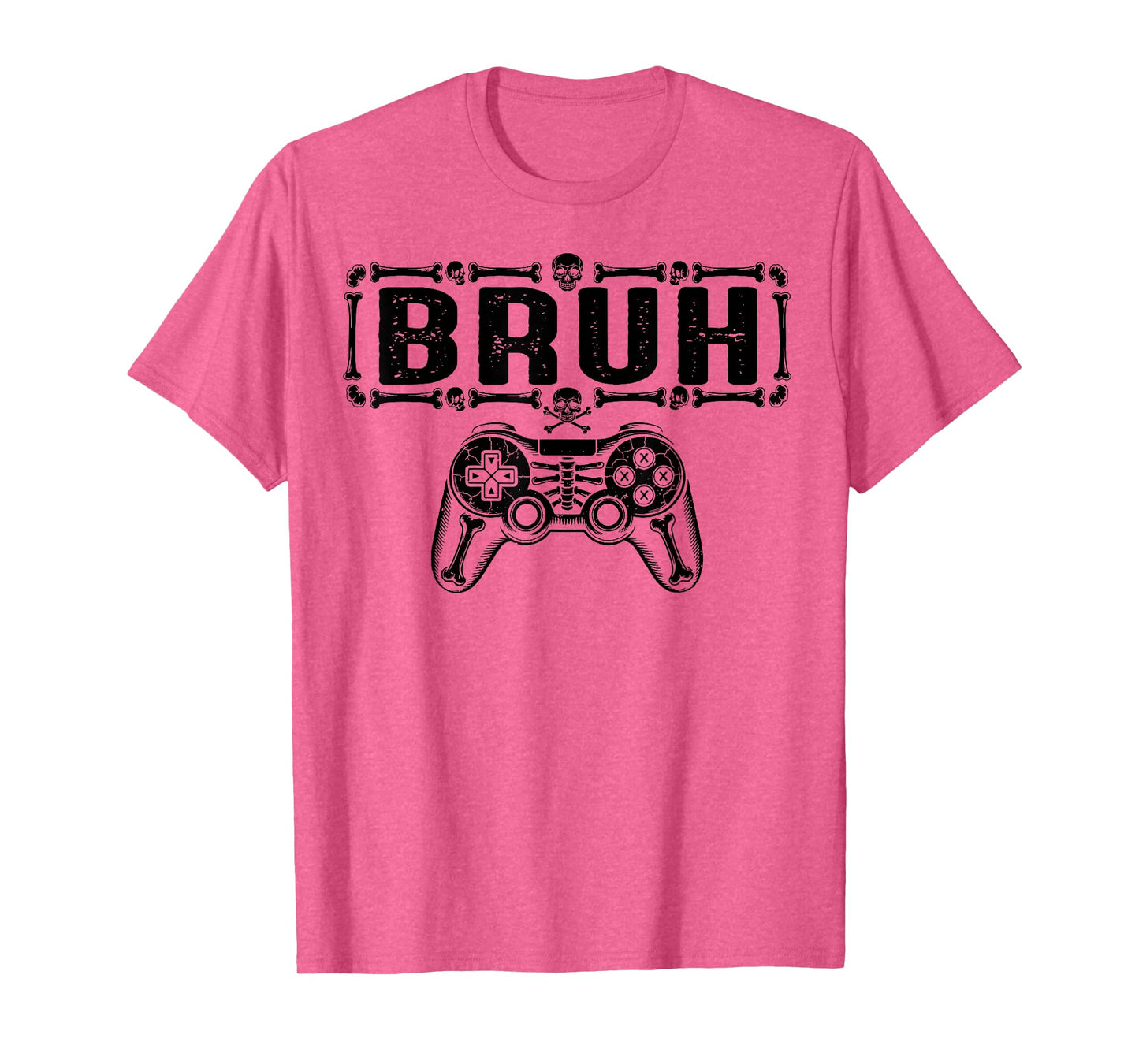 Funny Skeleton Video Game Halloween Gaming Gamer Boys Men T-Shirt