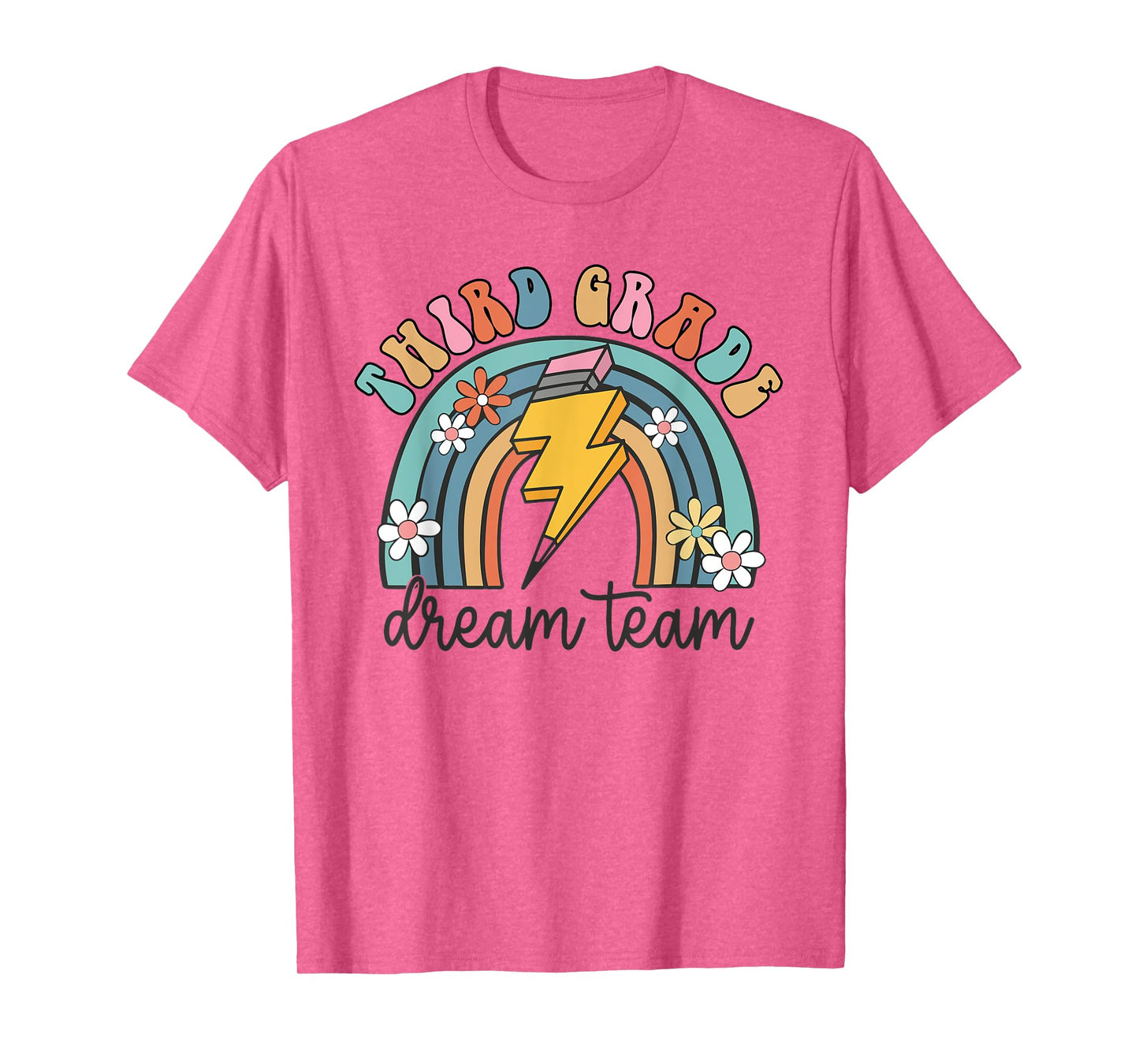 Back To School Third Grade Teacher 3rd Grade Dream Team T-Shirt for Men Women Kids