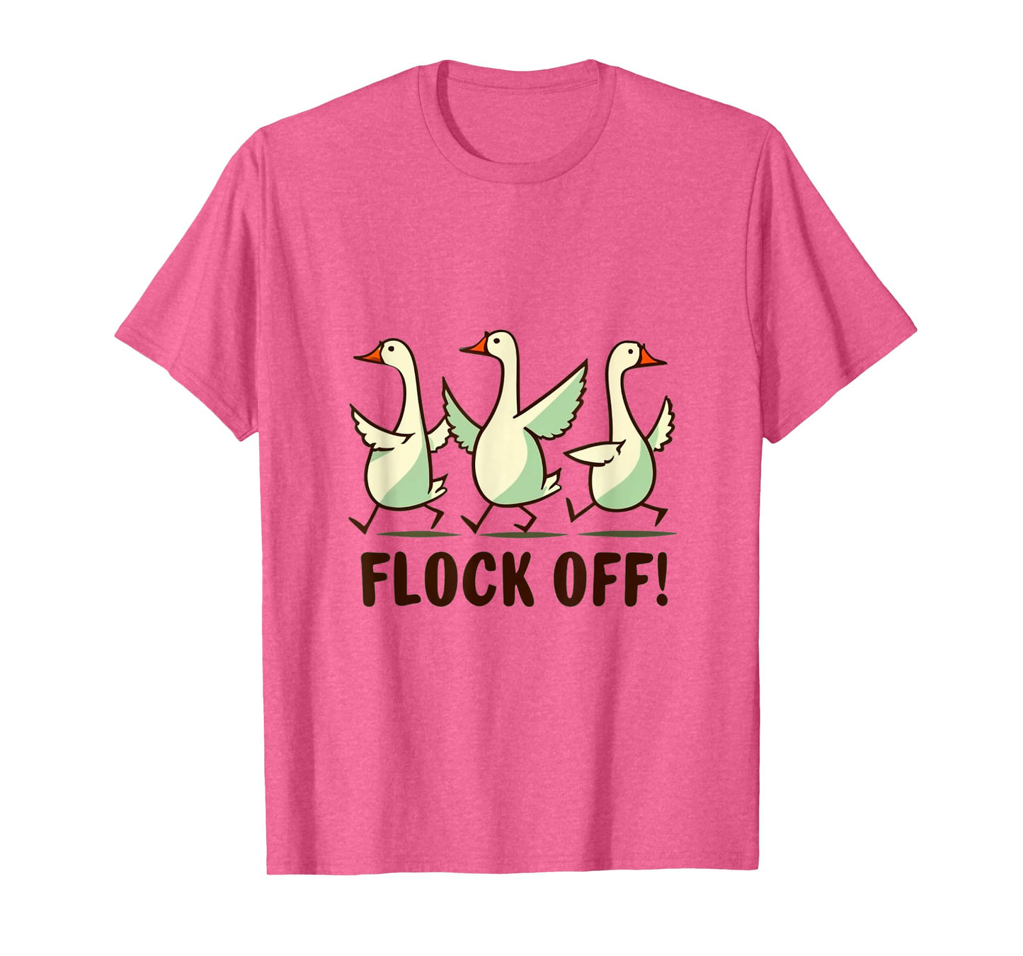 Flock off | funny | duck-meme | bird | flight | fly T-Shirt
