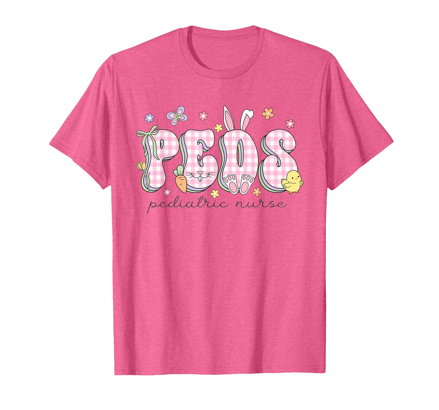 Pediatrics Easter PEDS Nurse Spring Work Pediatric Icu Pt Ot T-Shirt