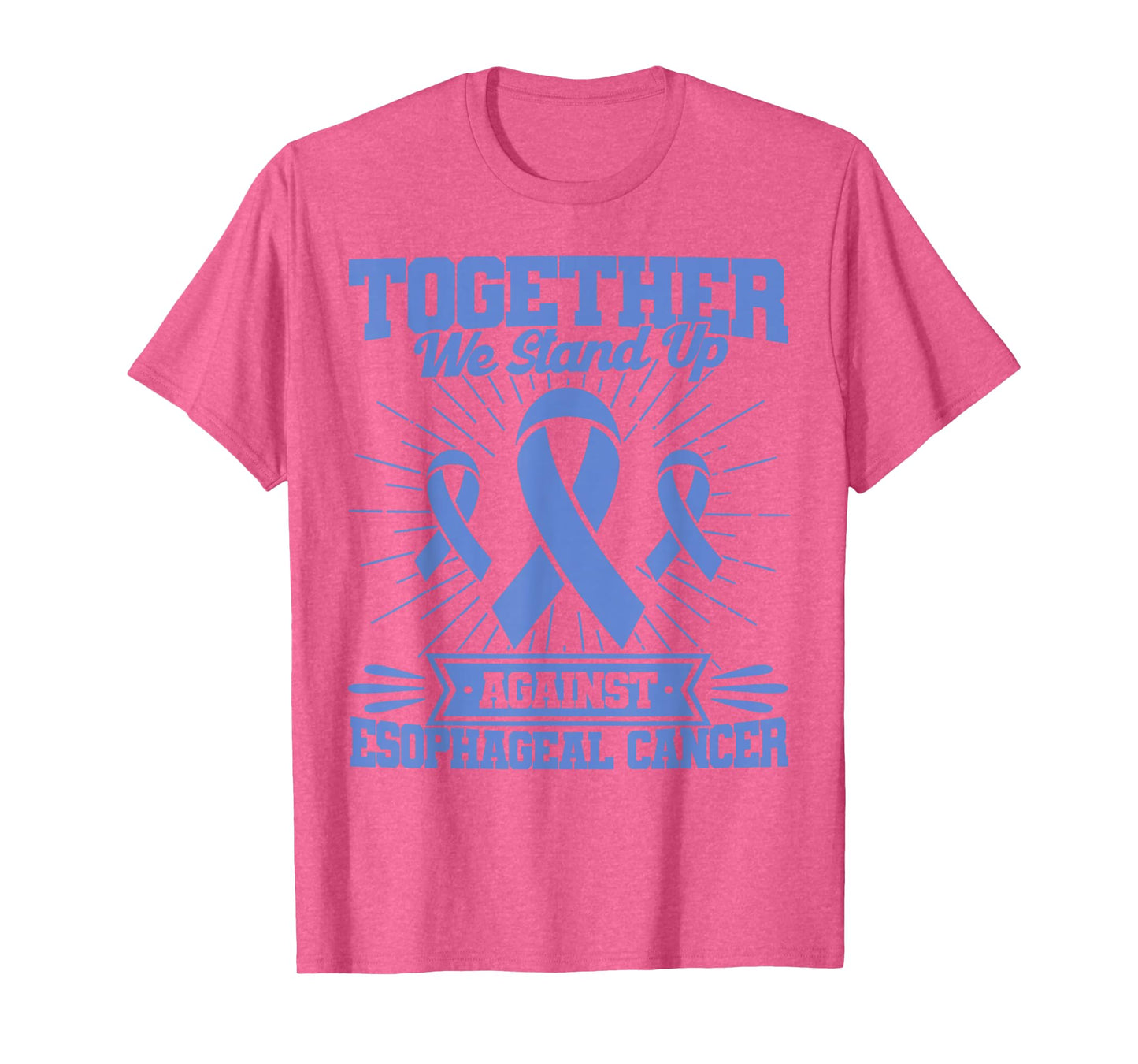 Together We Stand Up Against Esophageal Cancer Awareness T-Shirt